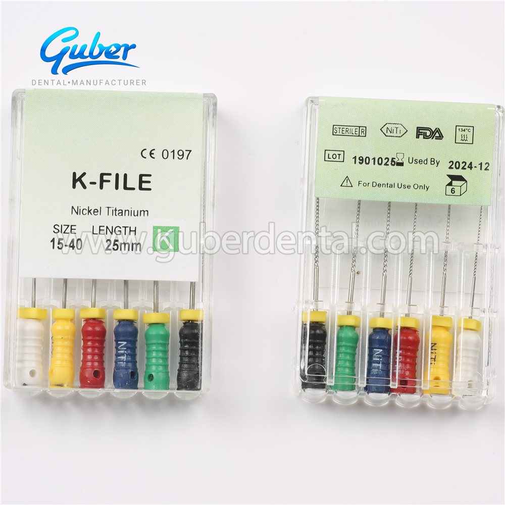 Niti Stainless Steel K Files For Hand Use